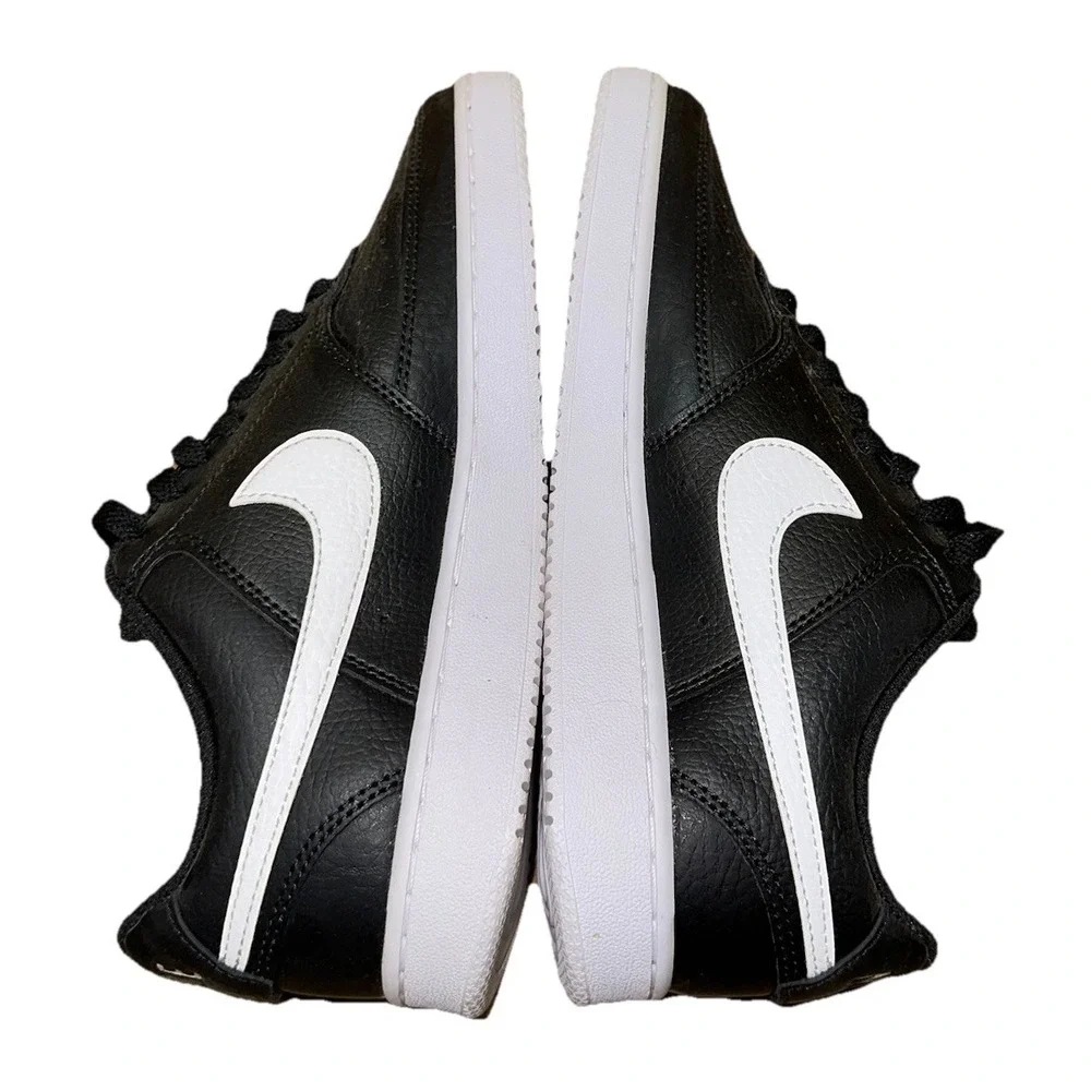 Nike Court Vision Low Black White‎ Sneaker Shoe Women's 8 New W/ Box (CD5434001)